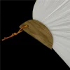 Éventail à main pliable en papier blanc, Élégant, cadeaux de ixde mariage, 1 pièce