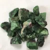 pierre brute naturelle pour aquarium de guérison reiki, citroquartz, spécimen de napperon, rouge, vert, zoisite, décoration d'intérieur, décoration de chambre, 1 pièce