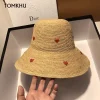 chapeau de paille japonais pour femmes, version coréenne de la crème solaire, grand avant toit, plage, bord de mer, vacances, pliable, nouveau, été