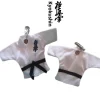 kyokushin karaté vente porte clés kyokushinkai uniforme kimono dessin animé pendentif sport cadeaux souvenir clé bouton porte clés souvenir