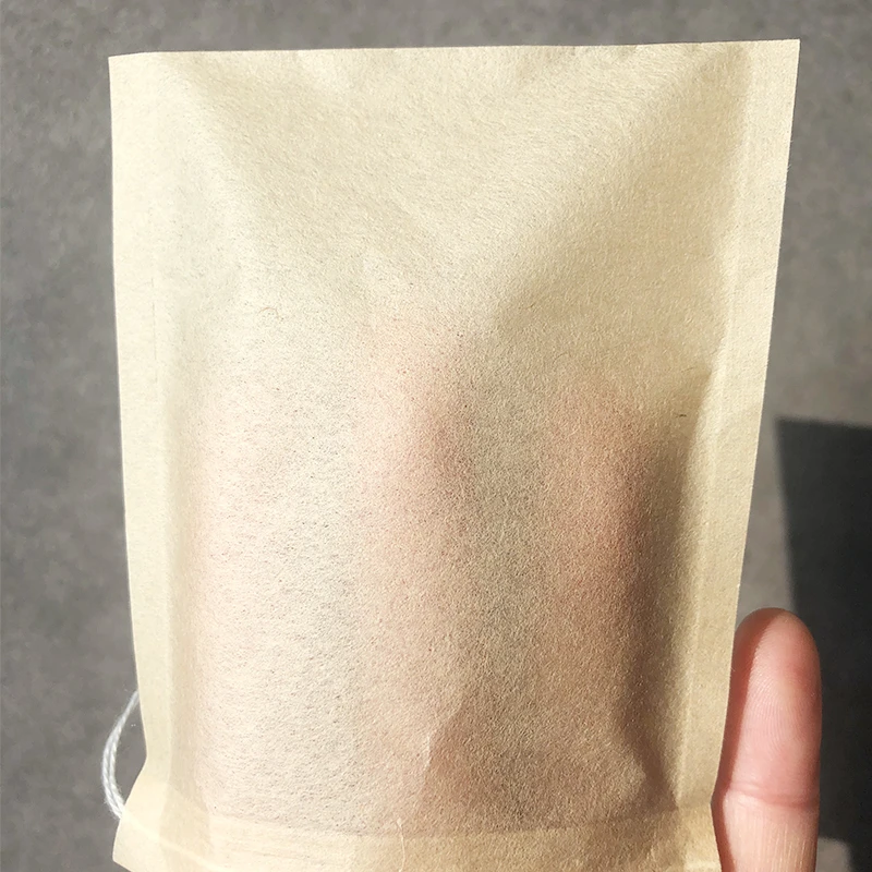 sachets de thé en papier biodégradable, 100 pièces, avec cordon de serrage, filtre écologique, sachets de thé vides, feuilles mobiles, poudre de thé, médecine à base de plantes sachets de thé en papier biodégradable, 100 pièces, avec cordon de serrage, filtre écologique, sachets de thé vides, feuilles mobiles, poudre de thé, médecine à base de plantes