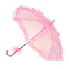 Parapluie en Dentelle Brodée de Coton pour Patients, Décoration de Mariage, 10 Couleurs, Offre Spéciale