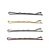 Épingles à cheveux pour femmes, 4 couleurs, 5cm, 50 pièces, pinces à cheveux bouclées, accessoires de coiffure