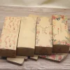 Boîte d’emballage cadeau faite à la main, 10 pièces, boîtes d’emballage de cadeaux marbrés, Carton en papier, fournitures de fête d&rsquo;anniversaire, emballage de mariage