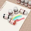 encre colorée pour calligraphie et écriture de 24 documents, 1 pièce, 5ml, stylo plume avec poudre scintillante pour signature