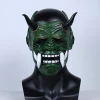 masques de cosplay japonais de samouraï, masques effrayants en latex, masques d'anime d'horreur, olympiques d'halloween, accessoires de carnaval
