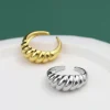 xiyanike – bague française à fil oblique pour femmes, couleur argent, ouverture simple, bijoux à la mode, raffinement, prévention des allergies, cadeau