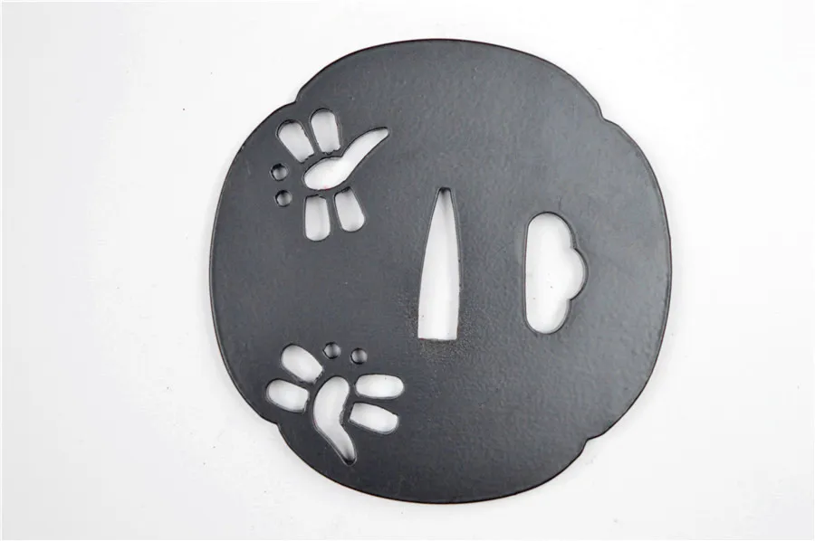 protection tsuba en acier pour épée de samouraï japonais, accessoire katana wakizashi protection tsuba en acier pour épée de samouraï japonais, accessoire katana wakizashi