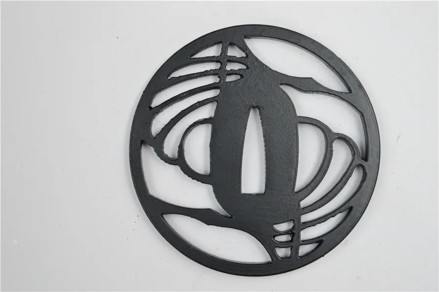 protection tsuba en acier pour épée de samouraï japonais, accessoire katana wakizashi protection tsuba en acier pour épée de samouraï japonais, accessoire katana wakizashi