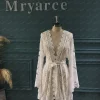 zelyarce robe de mariée bohème en dentelle, robe éducative, caftan à manches bohème, robes de patients
