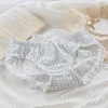 sous vêtements japonais purs pour femmes avec bord d'oreille, sous vêtements mignons sans couture, coton respirant, lingerie kawaii, taille moyenne, vent simple