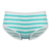 culotte de style japonais pour femme, bikini à rayures mignonnes, taille artificiel astique ou en coton