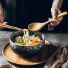 cuillère en bois pour la cuisine, la maison, la soupe britannique coréenne cuillères en céramique japonaises mignonnes, accessoires de cuisine utiles vente chaude