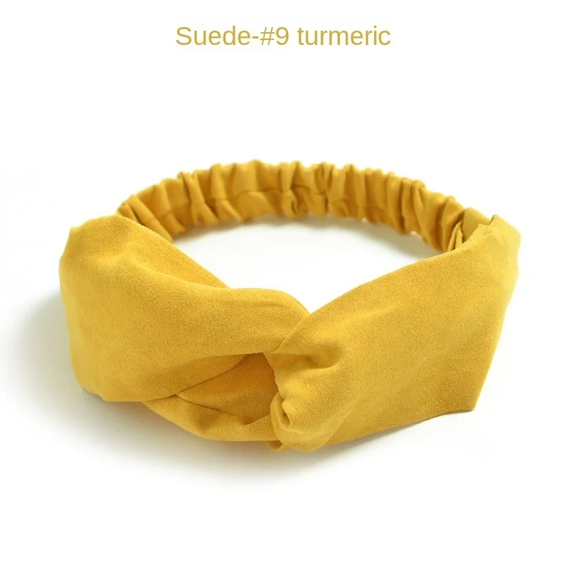 bandeau de sauna torsadé vintage pour femmes, nœud croisé sur le dessus, élastique, tricot, solide, document, filles, accessoires pour cheveux, mode bandeau de sauna torsadé vintage pour femmes, nœud croisé sur le dessus, élastique, tricot, solide, document, filles, accessoires pour cheveux, mode