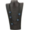 ukebay – colliers en bois couleur or pour femmes, ras du cou, simple, fait à la main, bijoux gothiques de luxe, chaînes de pull assorties