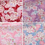 Tissu de courtepointe de style japonais imprimé en coton, vêtements au beurre de bricolage, accessoires de couture faits à la main