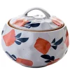 tasse à ragoût en céramique de style japonais avec couvercle, tasse à soupe, bol à œufs cuits à la vapeur, pot à ragoût, tasse en céramique pour la maison