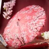 ilk grill parapluie décoratif japonais pour femmes, aucune fleur, parapluie de danse des prhub, huile chinoise, papier, 1 pièce