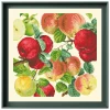 kit de points de croix en coton jaune clair, patch citrouille, motif de fruits, 18ct, 14ct, 11ct, pour bricolage, broderie, ensemble artisanal