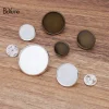boyute base de broche vierge cabochon avec fermoir papillon, broche bricolage, accessoires de bijoux, coureur ier 12 occupants, 20 25mm, 100 pièces par lot