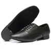 chaussures de danse pour hommes chaussures de danse latine en cuir véritable semelle souple hommes tango salle de bal chaussures de danse modernes baskets homme adulte
