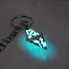 Pendentif chaîne Dragon Continent brillant, bijoux fantaisie, brille dans le noir, porte-clés de voiture, pendentif de sac Pendentif chaîne Dragon Continent brillant, bijoux fantaisie, brille dans le noir, porte-clés de voiture, pendentif de sac