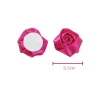 bouquet de roses en satin, 10/3.5cm, 35mm, ruban, fausses fleurs, pour un mariage, pour décorer la maison