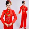 traditional national chinese folk dance costume for woman costumes costume yangko dress for hanfu women yangge woman clothing