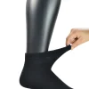 chaussettes pour hommes 5 paires de chaussettes en bambou sans liaison en tricot plat pour diabétiques/habillées avec bout sans couture (grands et grands disponibles)
