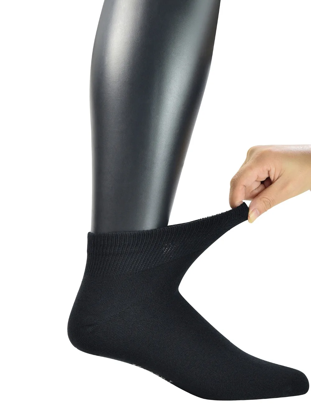 chaussettes pour hommes 5 paires de chaussettes en bambou sans liaison en tricot plat pour diabétiques/habillées avec bout sans couture (grands et grands disponibles) chaussettes pour hommes 5 paires de chaussettes en bambou sans liaison en tricot plat pour diabétiques/habillées avec bout sans couture (grands et grands disponibles)