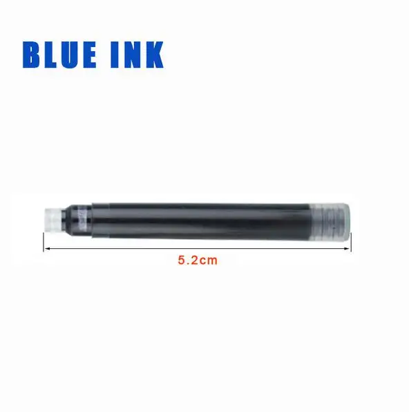 jinhao – cartouches d'encre bleue et noire pour stylo plume, lot de 25 pièces, haute qualité jinhao – cartouches d'encre bleue et noire pour stylo plume, lot de 25 pièces, haute qualité