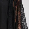 mwwiiwwm cardigan long à franges pour la plage, châle noir, multi taille 35, nouvelle collection Été 2019