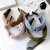 Mode femmes bandeau bandeau solide chapeaux classique filles cheveux accessoires bricolage Turban bandeau cheveux cerceau