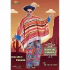 eraspooky poncho mexicain pour adultes, tenues de couverture, costume d'halloween, fête de carnaval, robe de paupières de pourim, ethnique rural, everak, hommes et femmes