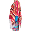 eraspooky poncho mexicain pour adultes, tenues de couverture, costume d'halloween, fête de carnaval, robe de paupières de pourim, ethnique rural, everak, hommes et femmes