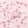 Ensemble d&rsquo;autocollants de spectacle Sakura, étiquette autocollante décorative pour Scrapbooking, papeterie pour Album journal intime, DIY bricolage, 45 pièces/paquet