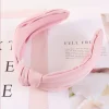 mode femmes bandeau bandeau solide chapeaux classique filles cheveux accessoires bricolage turban bandeau cheveux cerceau