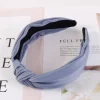 mode femmes bandeau bandeau solide chapeaux classique filles cheveux accessoires bricolage turban bandeau cheveux cerceau