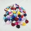 bouquet de roses en satin, 10/3.5cm, 35mm, ruban, fausses fleurs, pour un mariage, pour décorer la maison