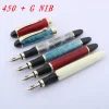 Stylo de calligraphie anglaise dans le corps rond trempé dans le cercle de pointe de plume JINHAO 450 Script du graveur G NIB fournitures de stylo plume Stylo de calligraphie anglaise dans le corps rond trempé dans le cercle de pointe de plume JINHAO 450 Script du graveur G NIB fournitures de stylo plume