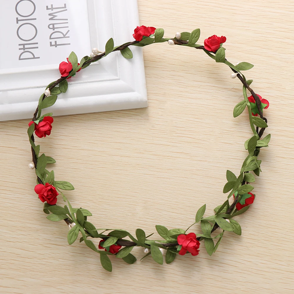 bandes de sauna à fleurs bohèmes pour femmes, couronne de mariée, bande de cheveux, guirxiété florale de mariage, couronne de fleurs pour filles, accessoires pour cheveux bandes de sauna à fleurs bohèmes pour femmes, couronne de mariée, bande de cheveux, guirxiété florale de mariage, couronne de fleurs pour filles, accessoires pour cheveux
