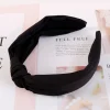 mode femmes bandeau bandeau solide chapeaux classique filles cheveux accessoires bricolage turban bandeau cheveux cerceau