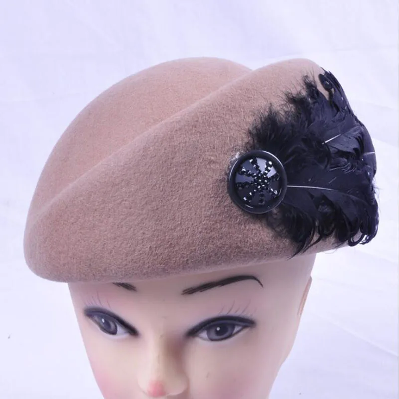 australien chapeaux Élégant laine plume arc hôtesse de l'air blanc femmes de fedora caps formelle dame chapeau royal style domechapeu australien chapeaux Élégant laine plume arc hôtesse de l'air blanc femmes de fedora caps formelle dame chapeau royal style domechapeu