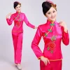 traditional national chinese folk dance costume for woman costumes costume yangko dress for hanfu women yangge woman clothing