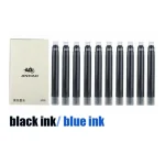 JINHAO – cartouches d’encre bleue et noire pour stylo plume, lot de 25 pièces, haute qualité JINHAO – cartouches d’encre bleue et noire pour stylo plume, lot de 25 pièces, haute qualité