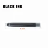 jinhao – cartouches d'encre bleue et noire pour stylo plume, lot de 25 pièces, haute qualité