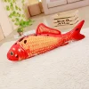 jouet en peluche de simulation de carpe de dessin animé 16/30cm, 1 pièce, mini poupées de poisson koi douces et mignonnes, jouets de doigt kawaii pour enfants, cadeau d'anniversaire
