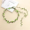 bandes de sauna à fleurs bohèmes pour femmes, couronne de mariée, bande de cheveux, guirxiété florale de mariage, couronne de fleurs pour filles, accessoires pour cheveux