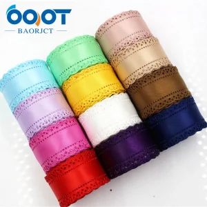 OOOT BAORJCT 1770314 Ruban en satin solide à fleurs creuses de 30mm, matériaux faits à la main, accessoires pour vêtements, offre spéciale OOOT BAORJCT 1770314 Ruban en satin solide à fleurs creuses de 30mm, matériaux faits à la main, accessoires pour vêtements, offre spéciale