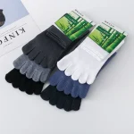 Chaussettes à orteils pour hommes, chaussettes à cinq doigts, en coton respirant, sport, course à pied, couleur unie, noir, blanc, gris, bleu, kaki, café, Sox Chaussettes à orteils pour hommes, chaussettes à cinq doigts, en coton respirant, sport, course à pied, couleur unie, noir, blanc, gris, bleu, kaki, café, Sox